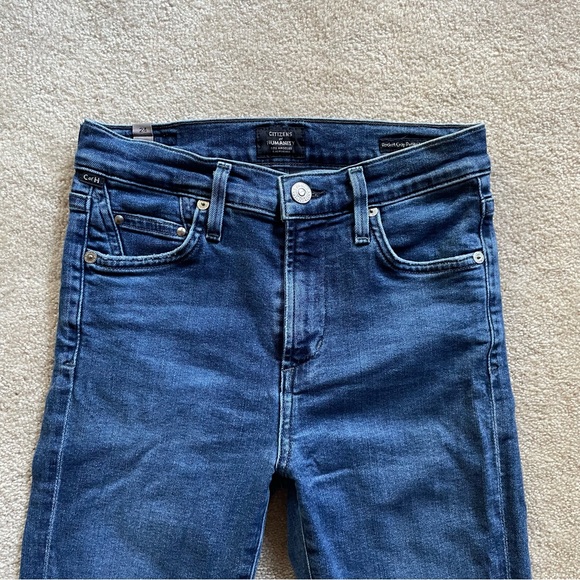 Citizens of Humanity Rocket Crop Petite High Rise Skinny Jeans - Picture 2 of 7